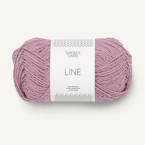 Sandnes Garn Line rosa lavendel [4632]