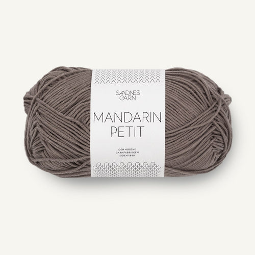 Sandnes Garn Mandarin Petit lindbrun [3870]