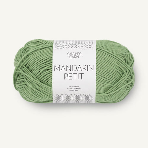 Sandnes Garn Mandarin Petit grøn [8734]