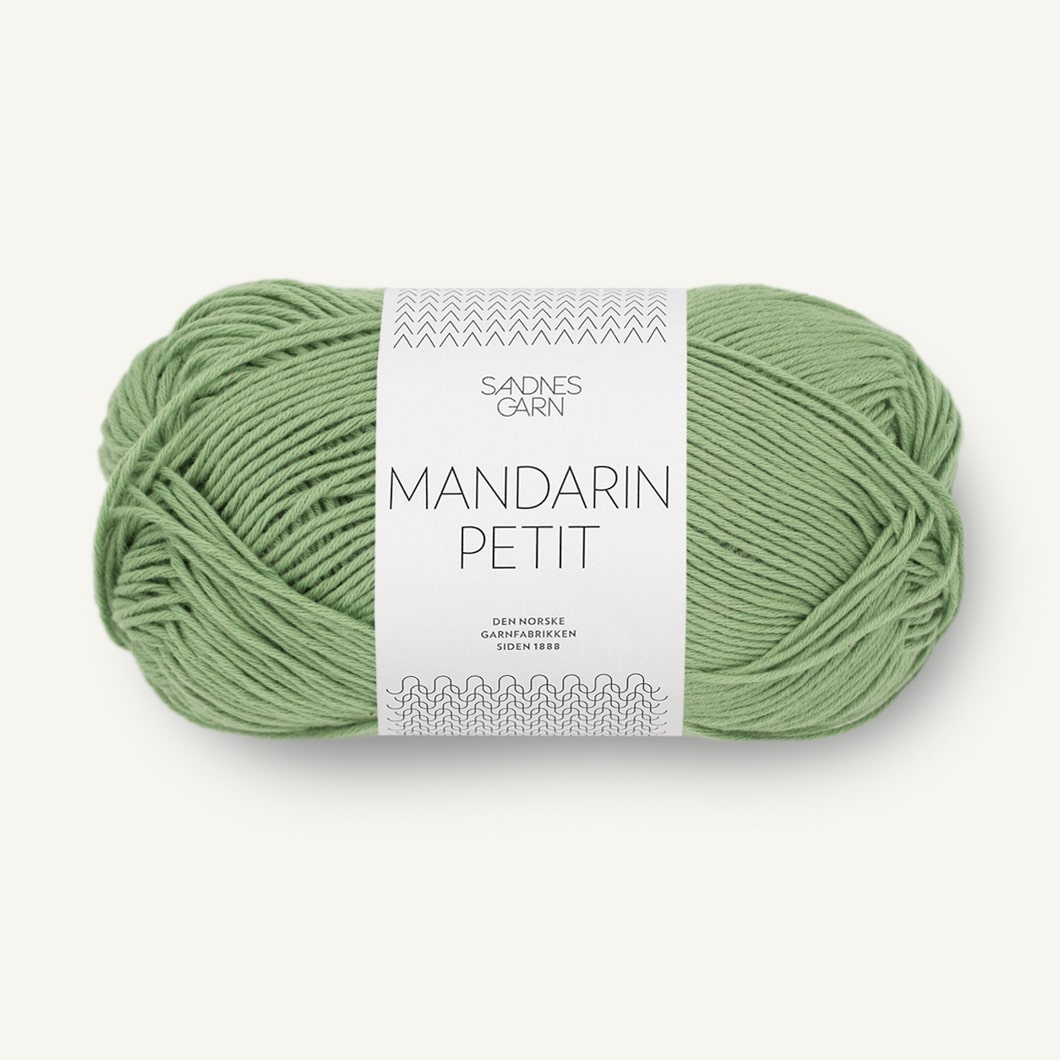 Sandnes Garn Mandarin Petit grøn [8734]