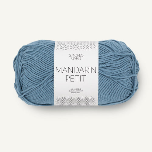 Sandnes Garn Mandarin Petit jeansblå [9463]