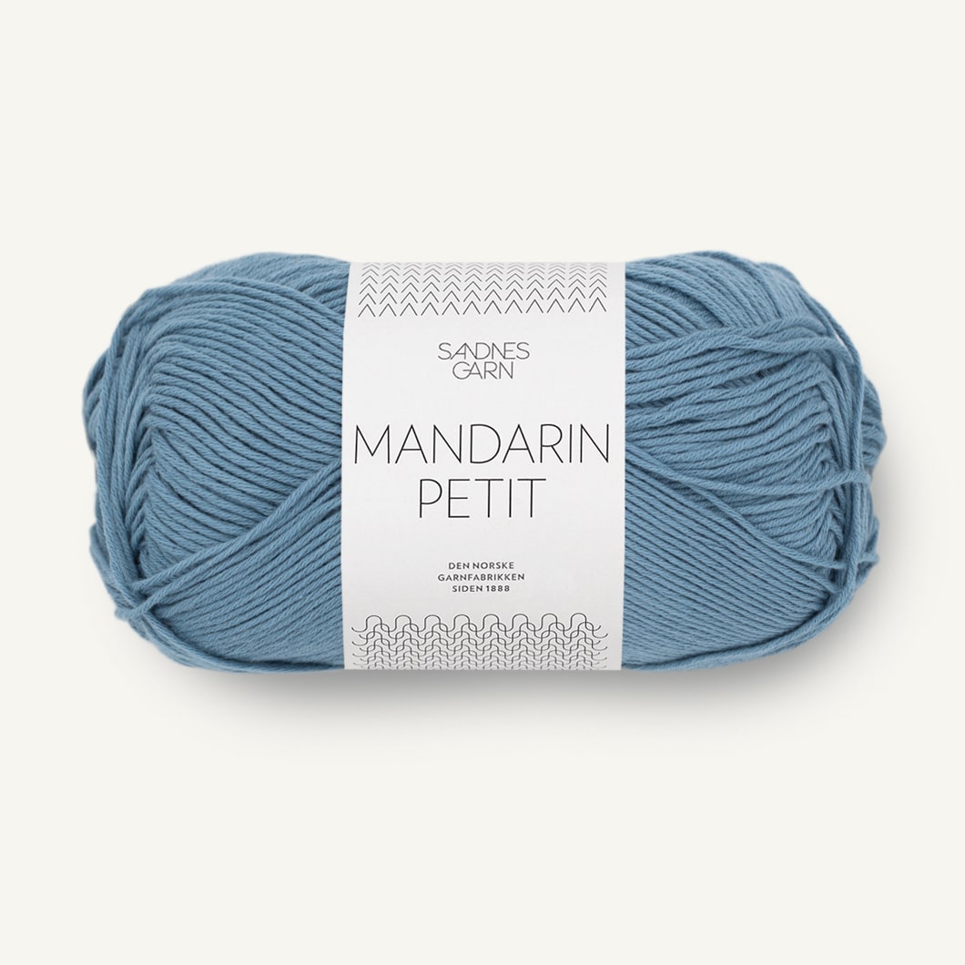 Sandnes Garn Mandarin Petit jeansblå [9463]