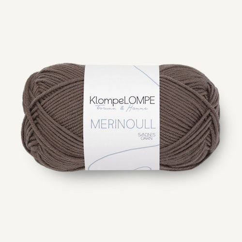 Sandnes Garn Merinoull KlompeLOMPE gråbrun [2652]