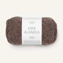 Indlæs billede til gallerivisning Sandnes Garn Mini Alpakka mellembrun meleret [2652]
