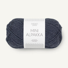 Indlæs billede til gallerivisning Sandnes Garn Mini Alpakka midnat [6070]
