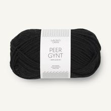 Indlæs billede til gallerivisning Sandnes Garn Peer Gynt sort [1099]

