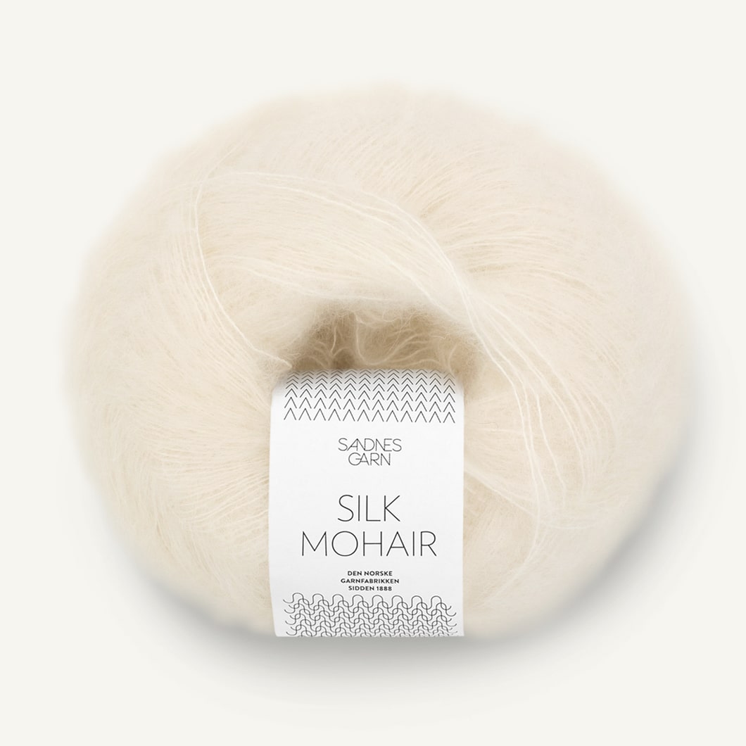 Sandnes Garn Silk Mohair natur [1012]