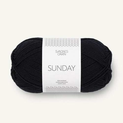 Sandnes Garn Sunday sort [1099]