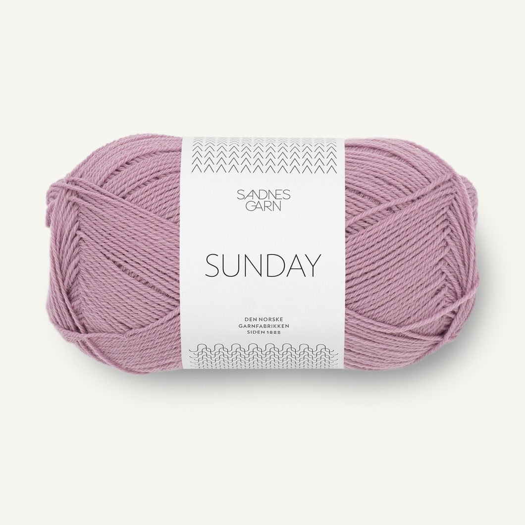 Sandnes Garn Sunday rosa lavendel [4632]
