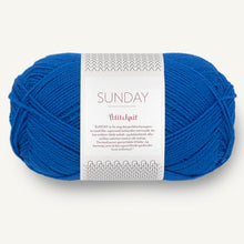 Indlæs billede til gallerivisning Sandnes Garn Sunday electric blue [6046]
