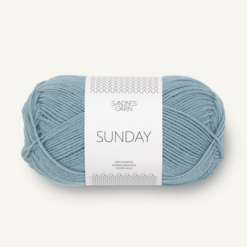 Sandnes Garn Sunday isblå [6501]