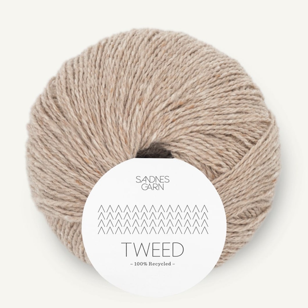 Sandnes Garn Tweed Recycled beige [2585]