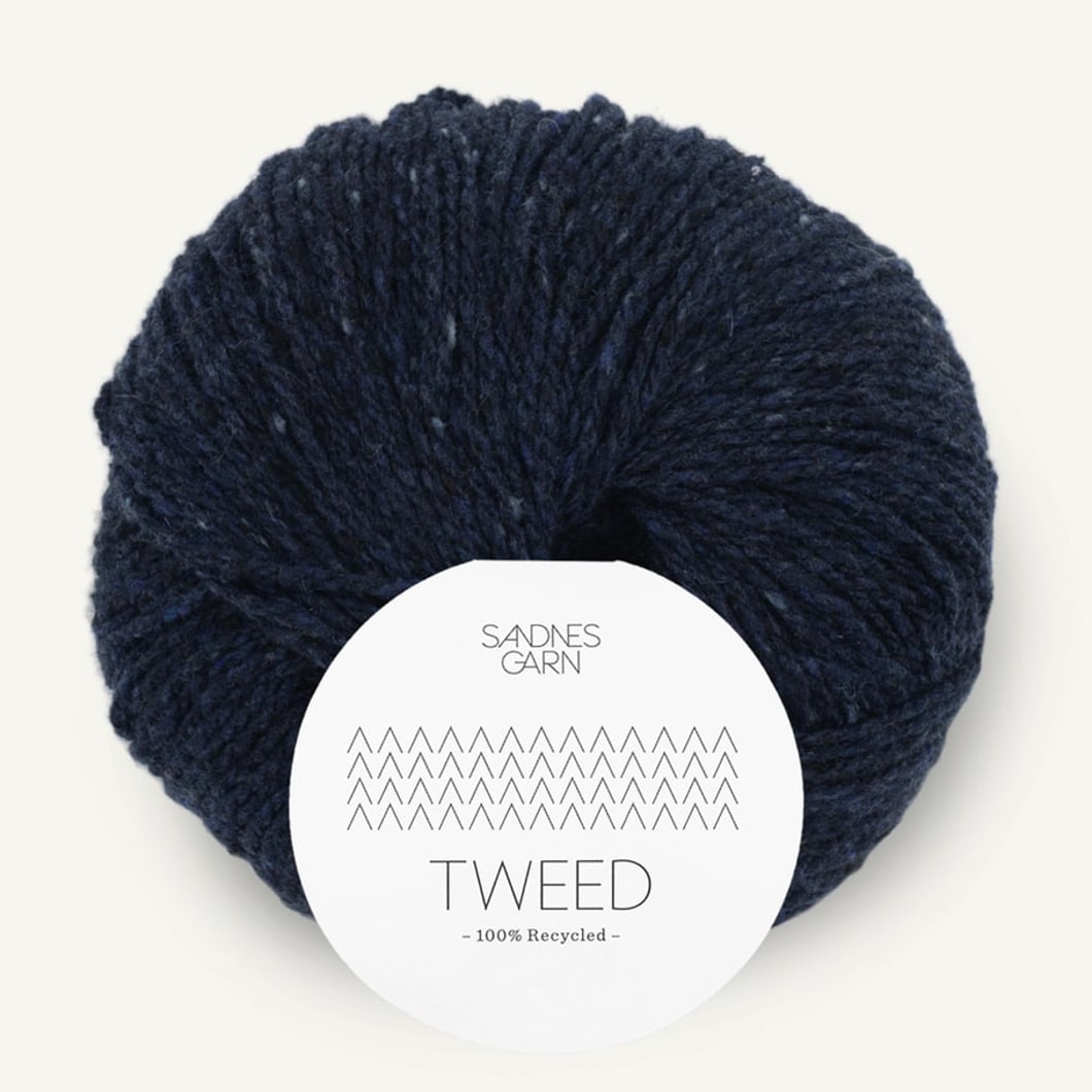 Sandnes Garn Tweed Recycled marine [5585]