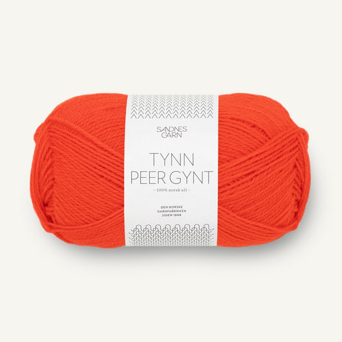 Sandnes Garn Tynn Peer Gynt spicy orange [3819]