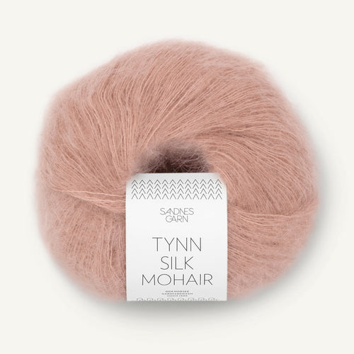 Sandnes Garn Tynn Silk Mohair pudderrosa [3511]