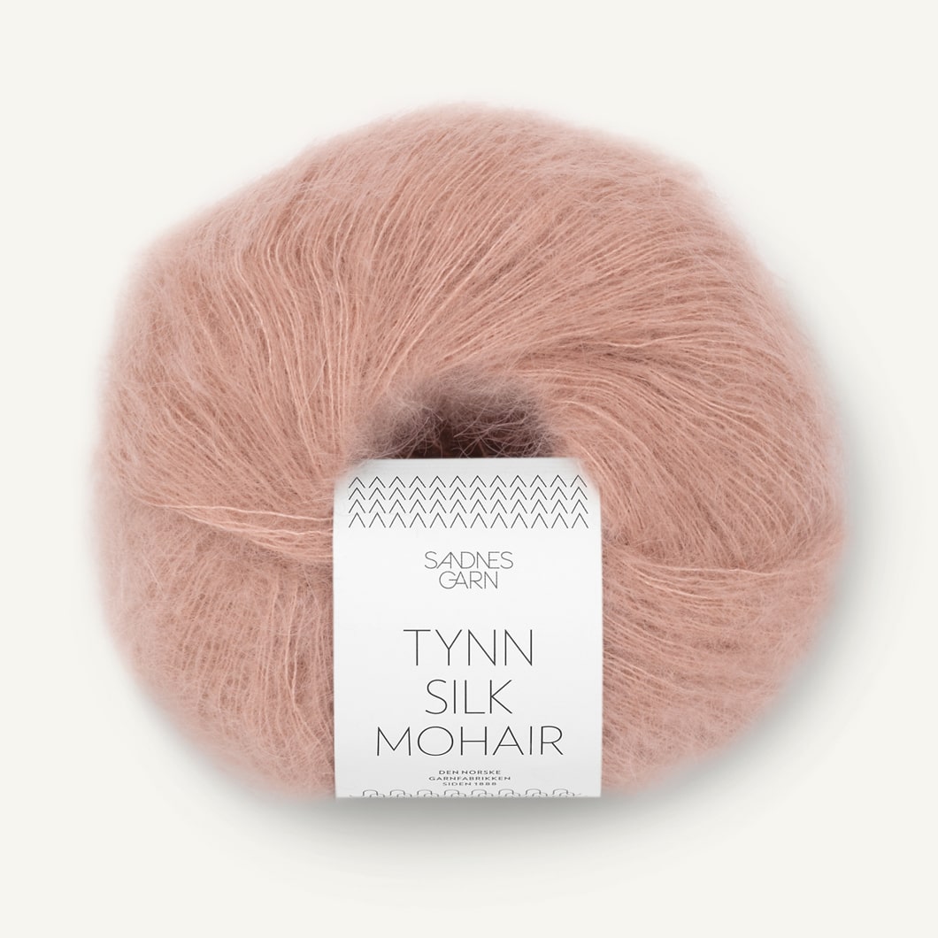 Sandnes Garn Tynn Silk Mohair pudderrosa [3511]