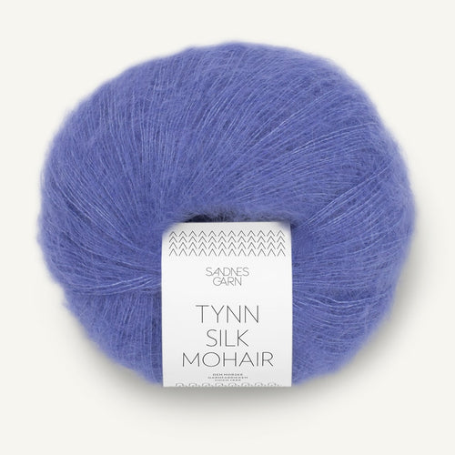 Sandnes Garn Tynn Silk Mohair blå iris [5535]