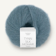 Indlæs billede til gallerivisning Sandnes Garn Tynn Silk Mohair isblå [6552]
