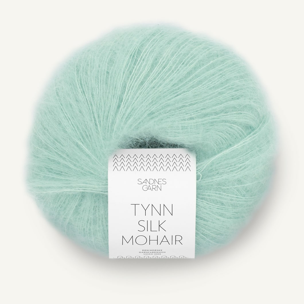 Sandnes Garn Tynn Silk Mohair blå dis [7720]