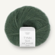 Indlæs billede til gallerivisning Sandnes Garn Tynn Silk Mohair dyb skovgrøn [8581]
