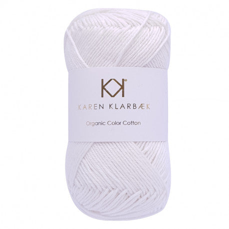 Karen Klarbæk Økologisk bomuld 8/4 bleached white [01]