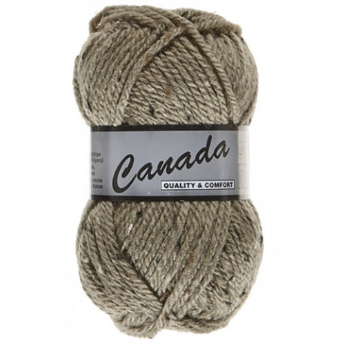 Lammy Yarns Canada Tweed mørk beige/brun [0465]
