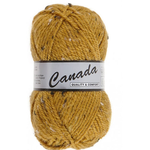 Lammy Yarns Canada Tweed sennep/natur/brun [490]